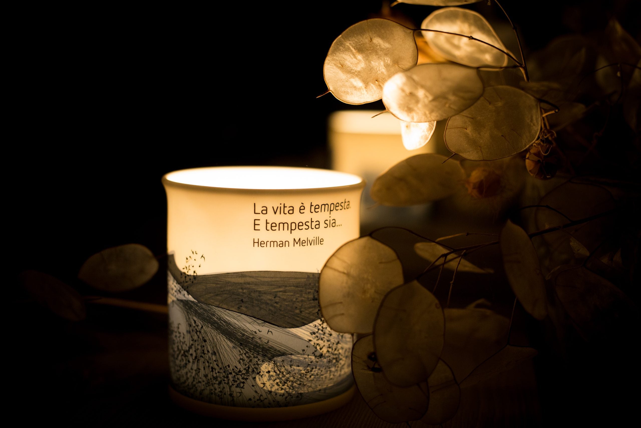 Lampada letteraria - La vita è tempesta. E tempesta sia… Herman Melville